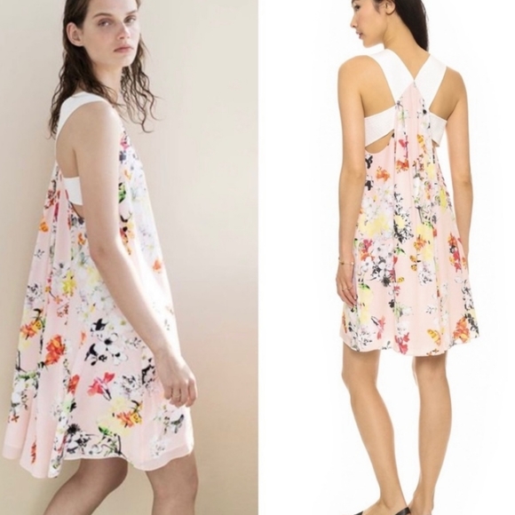 Club Monaco Flowy Dress s 0 - Picture 1 of 4